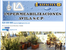 Tablet Screenshot of imperavila.com